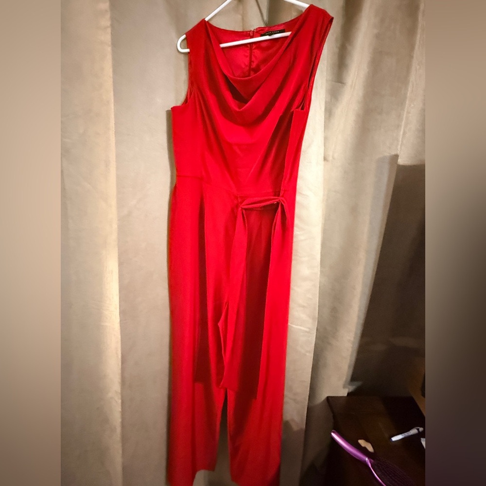Alex Marie Red Jumpsuit
